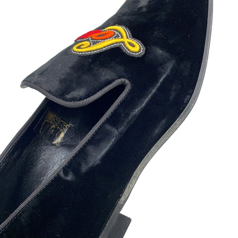 ルイヴィトン ローファー オートゥイユ・ローファー メンズサイズ5 1/2 LOUIS VUITTON 靴 黒 ブラック
