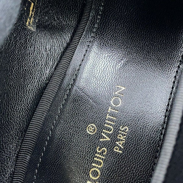 ルイヴィトン ローファー オートゥイユ・ローファー メンズサイズ5 1/2 LOUIS VUITTON 靴 黒 ブラック