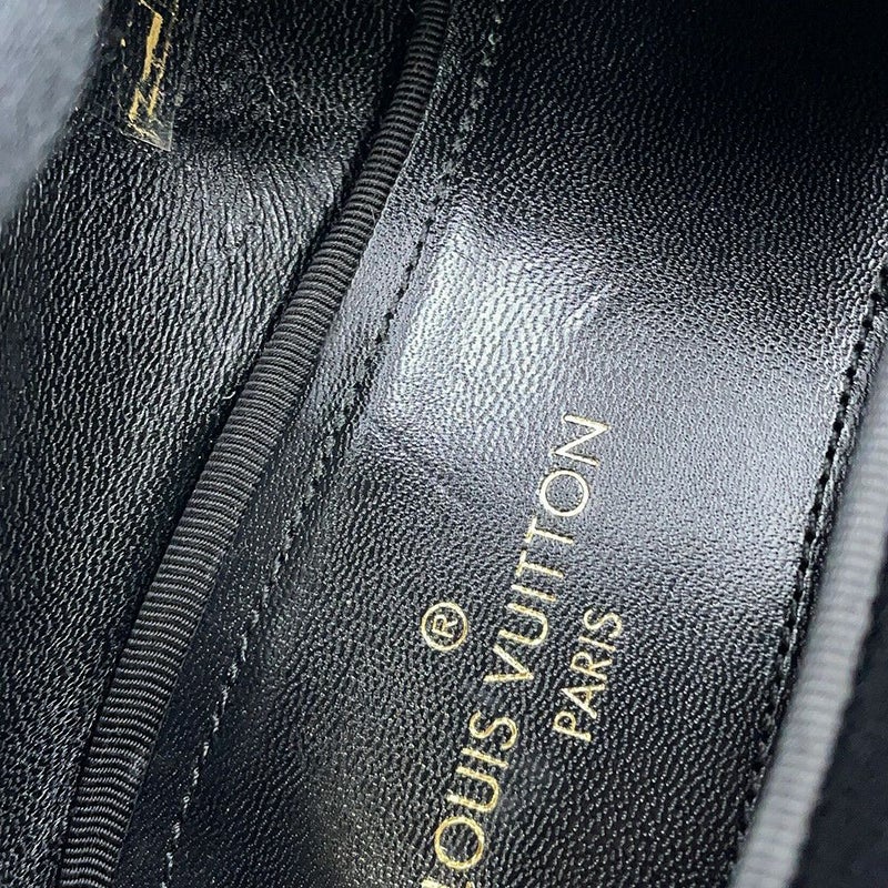 ルイヴィトン ローファー オートゥイユ・ローファー メンズサイズ5 1/2 LOUIS VUITTON 靴 黒 ブラック