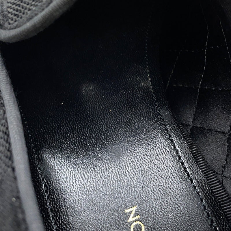 ルイヴィトン ローファー オートゥイユライン・ダミエ 刺繍ロゴ メンズサイズ8L LOUIS VUITTON 靴 黒 ブラック セール品