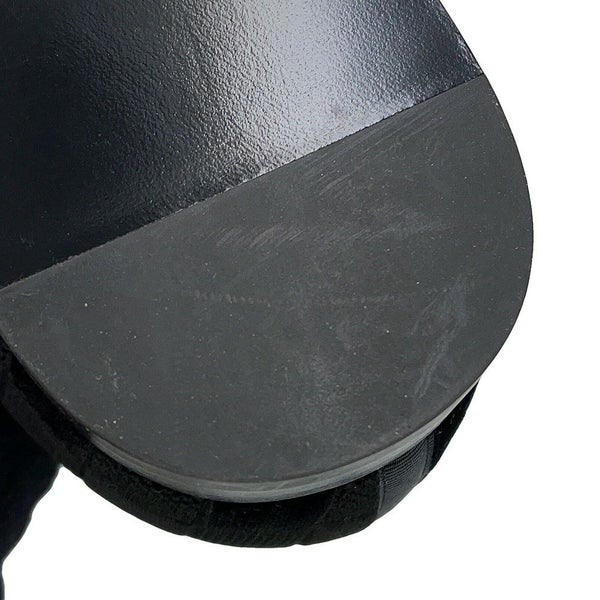 ルイヴィトン ローファー オートゥイユライン・ダミエ 刺繍ロゴ メンズサイズ8L LOUIS VUITTON 靴 黒 ブラック セール品