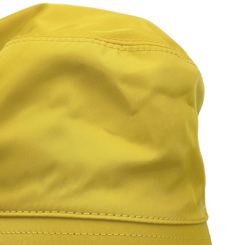 プラダ ハット Re-Nylon トライアングルロゴ ミニポーチ付 バケットハット サイズL 2HC282 PRADA 帽子