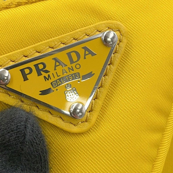 プラダ ハット Re-Nylon トライアングルロゴ ミニポーチ付 バケットハット サイズL 2HC282 PRADA 帽子
