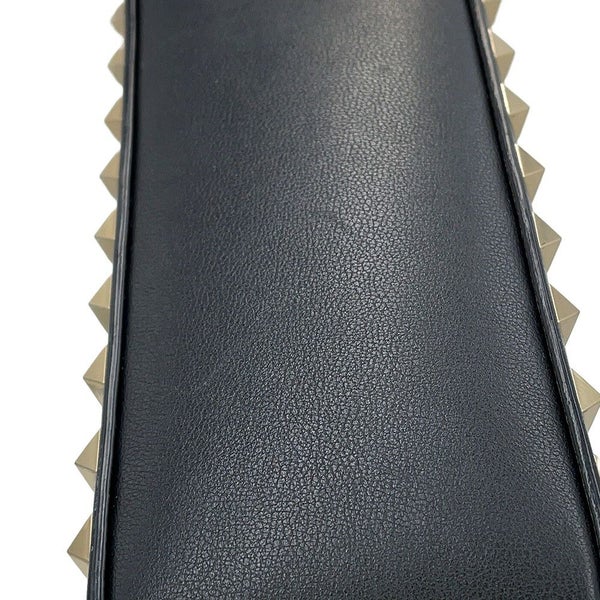 ヴァレンティノ・ガラヴァーニ ショルダーバッグ ロックスタッズ レザー 3W2B0809VSF VALENTINO 黒