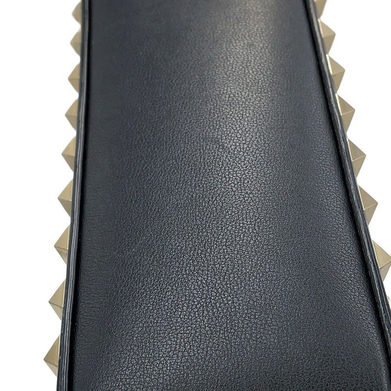 ヴァレンティノ・ガラヴァーニ ショルダーバッグ ロックスタッズ レザー 3W2B0809VSF VALENTINO 黒