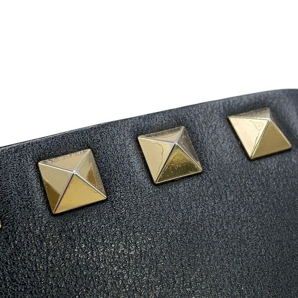 ヴァレンティノ・ガラヴァーニ ショルダーバッグ ロックスタッズ レザー 3W2B0809VSF VALENTINO 黒