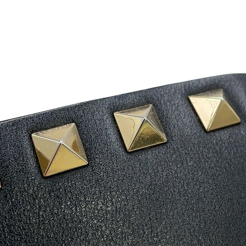 ヴァレンティノ・ガラヴァーニ ショルダーバッグ ロックスタッズ レザー 3W2B0809VSF VALENTINO 黒