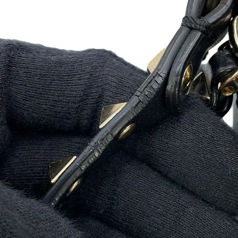 ヴァレンティノ・ガラヴァーニ ショルダーバッグ ロックスタッズ レザー 3W2B0809VSF VALENTINO 黒