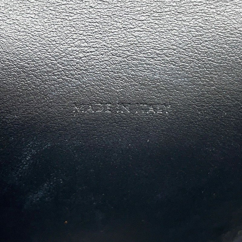 セリーヌ ショルダーバッグ ミニ トライアングル ロゴ レザー 10I193DMO CELINE ポシェット 黒