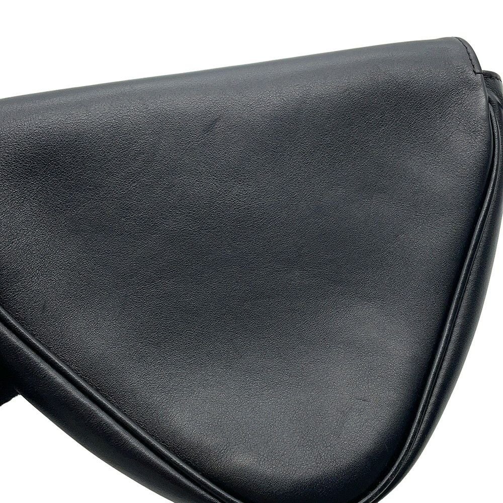 セリーヌ ショルダーバッグ トライアングル ロゴ レザー 19590 CELINE