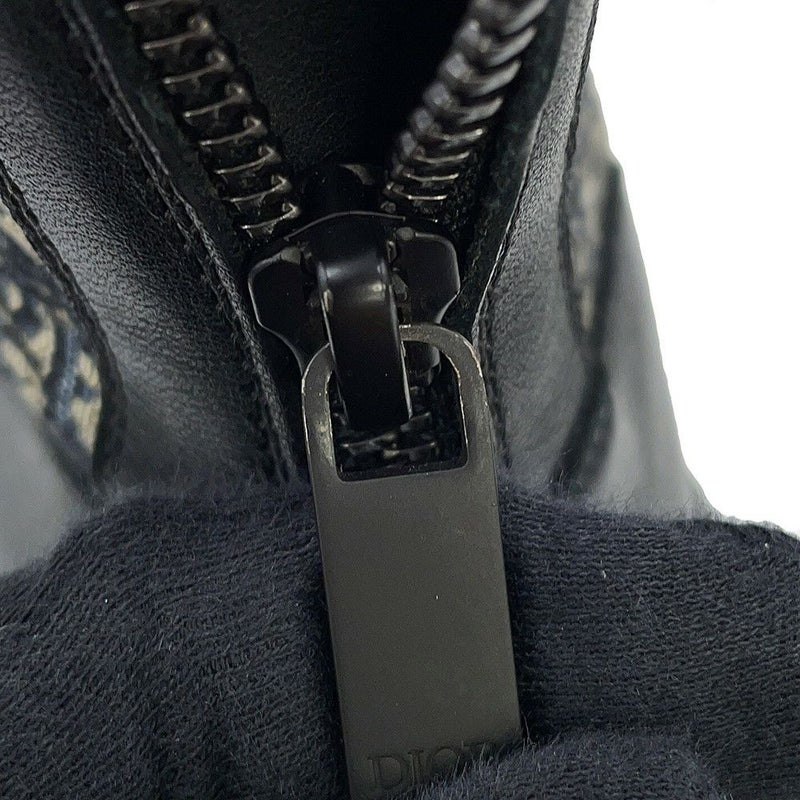 クリスチャン・ディオール ブーツ オブリーク エクスプローラー ショートブーツ メンズサイズ42 3BO296ZKD Christian Dior 靴 黒