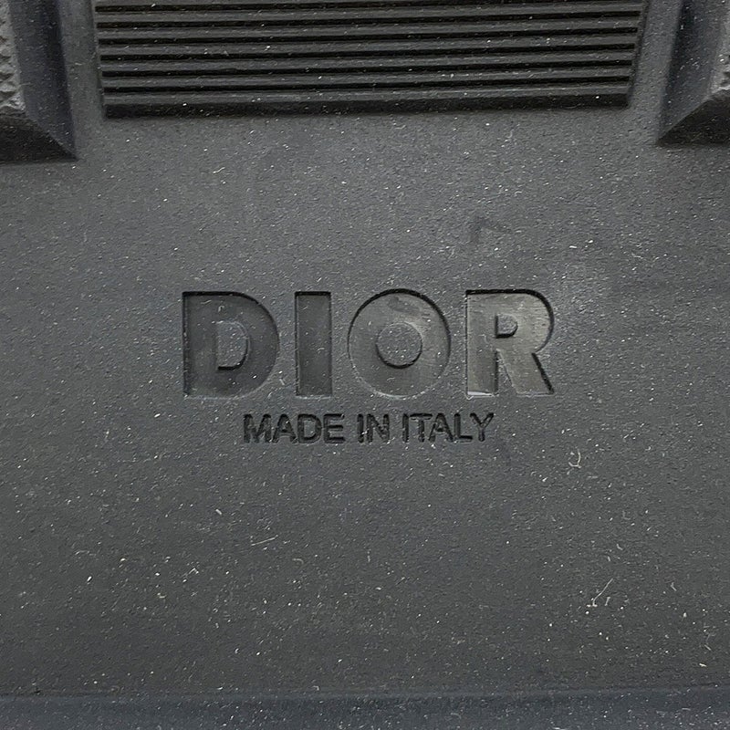 クリスチャン・ディオール ブーツ オブリーク エクスプローラー ショートブーツ メンズサイズ42 3BO296ZKD Christian Dior 靴 黒