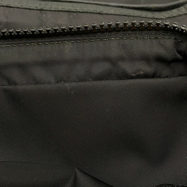 グッチ ショルダーバッグ GGナイロン/レザー メッセンジャーバッグ 510335 GUCCI バッグ 黒 アウトレット品