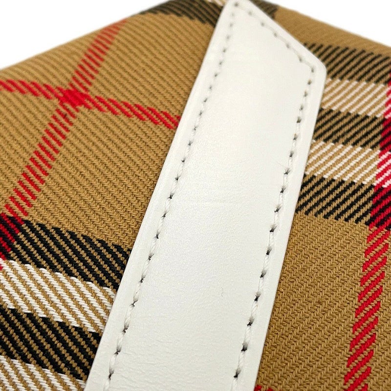 バーバリー トートバッグ ノバチェック リバーシブル キャンバス レザー BURBERRY