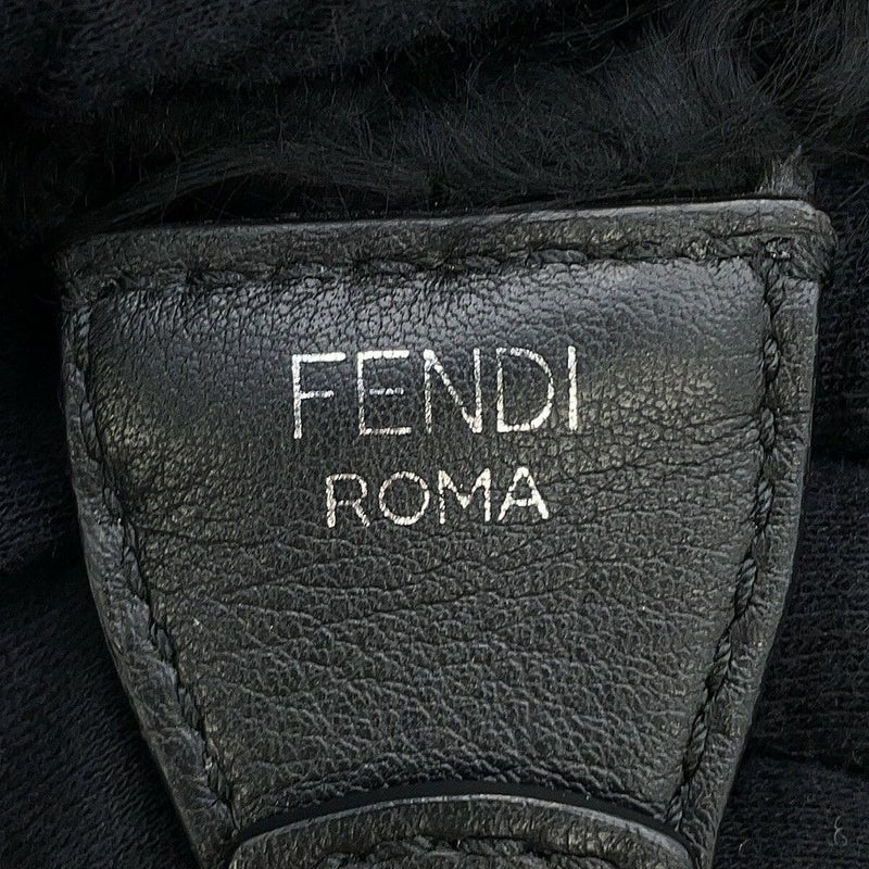 フェンディ ショルダーストラップ ストラップユー ファー 8AV077 FENDI 黒