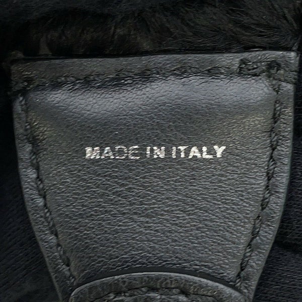 フェンディ ショルダーストラップ ストラップユー ファー 8AV077 FENDI 黒