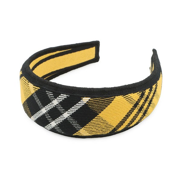 クリスチャン・ディオール カチューシャ チェック 24HDB988X132 ヘアアクセサリー 黒