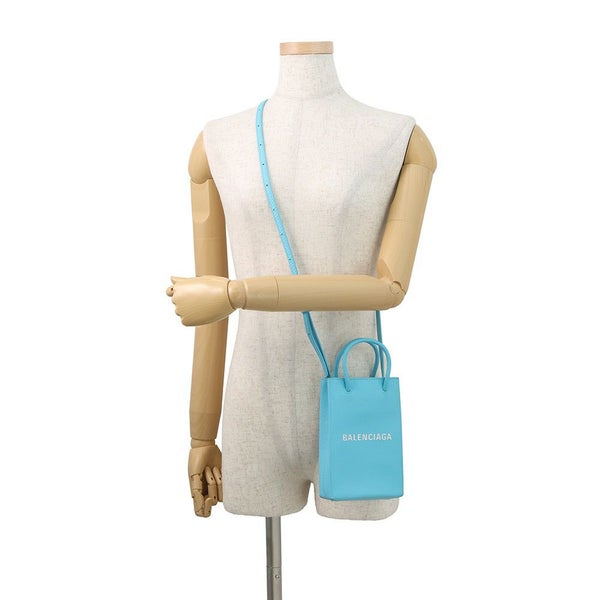 バレンシアガ ショルダーバッグ ショッピング フォンホルダーバッグ レザー 593826 BALENCIAGA ミニバッグ