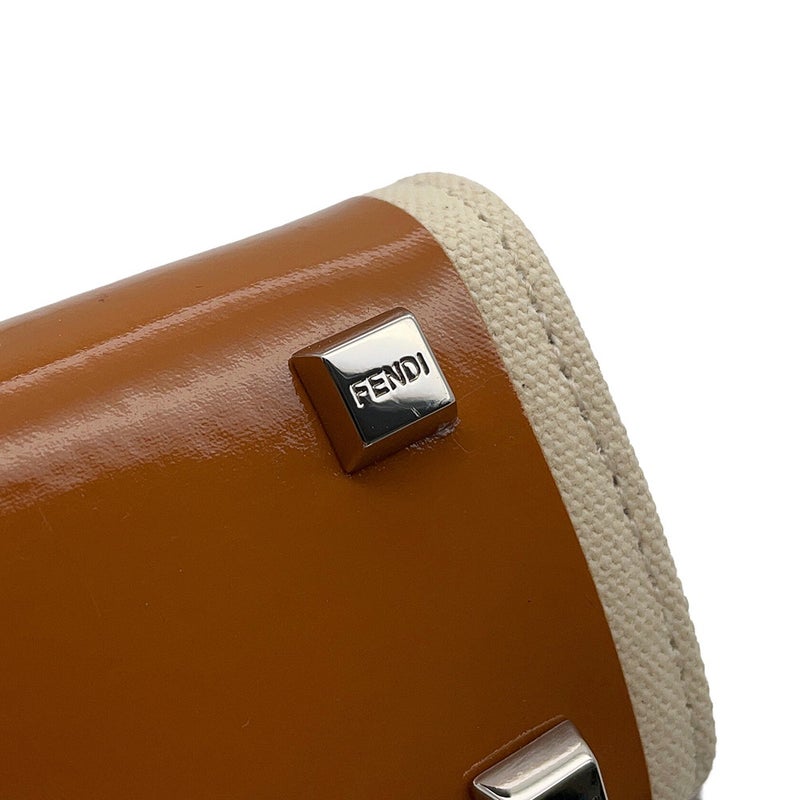 フェンディ ハンドバッグ サンシャイン ショッパー ミニ キャンバス 8BS051 2wayショルダーバッグ