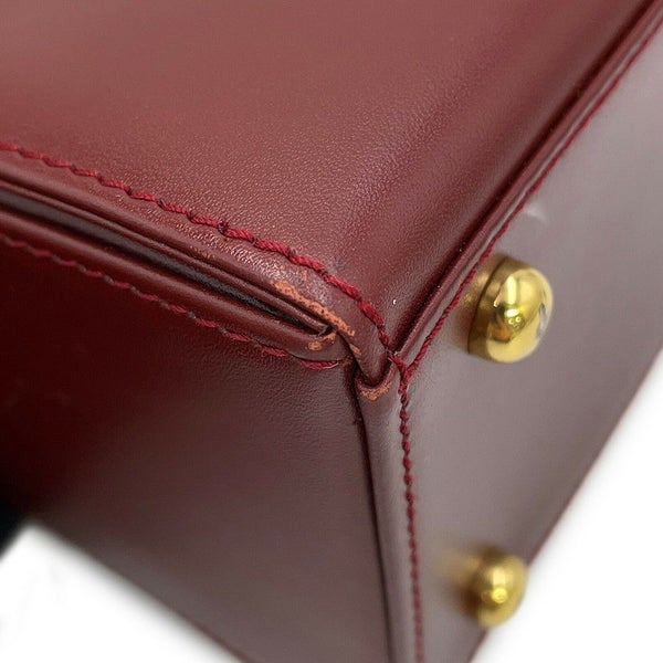 カルティエ ハンドバッグ マストライン レザー Cartier