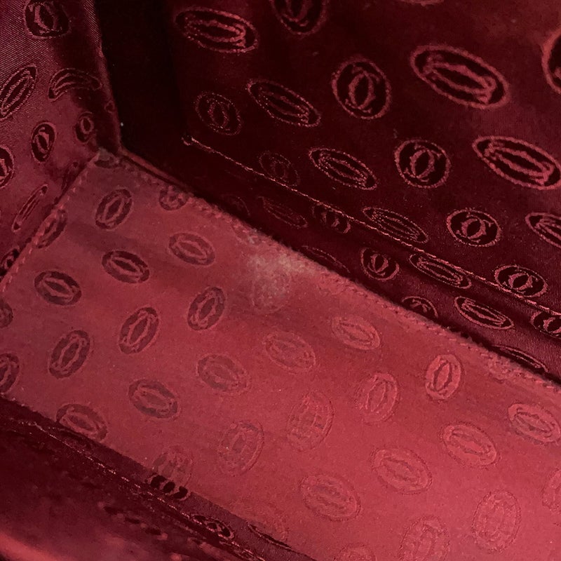 カルティエ ハンドバッグ マストライン レザー Cartier