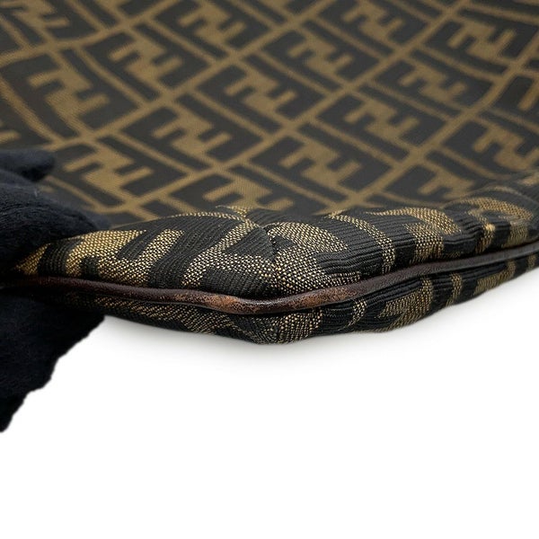 フェンディ ショルダーバッグ ズッカ柄 キャンバス/レザー 15082 FENDI ワンショルダーバッグ