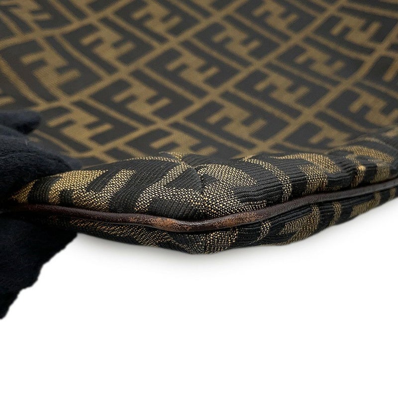 フェンディ ショルダーバッグ ズッカ柄 キャンバス/レザー 15082 FENDI ワンショルダーバッグ