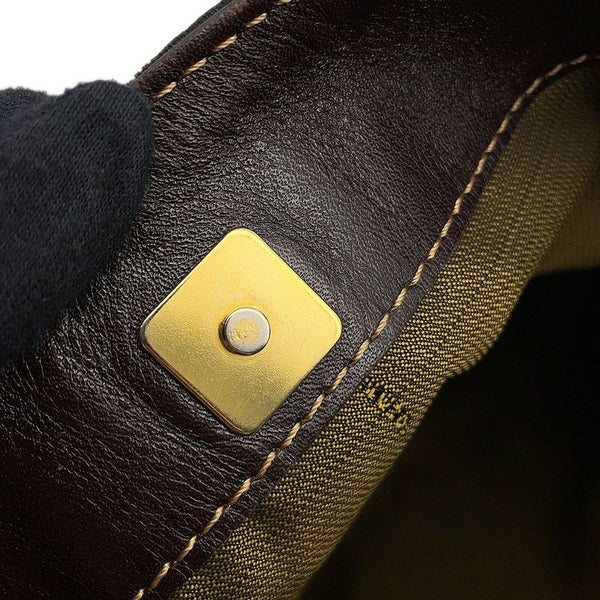 フェンディ ショルダーバッグ ズッカ柄 キャンバス/レザー 15082 FENDI ワンショルダーバッグ