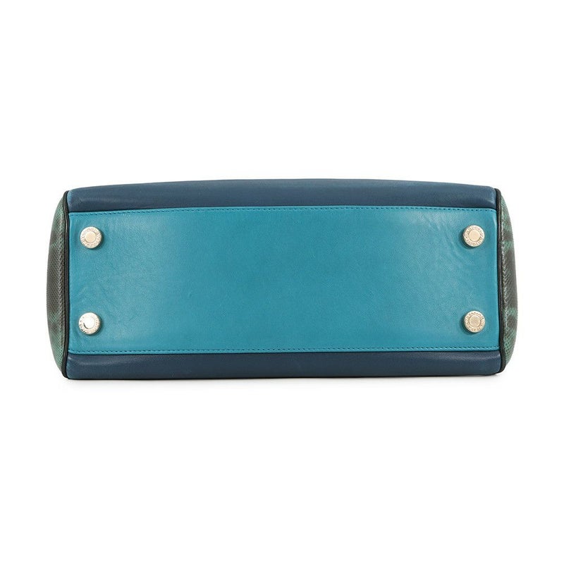 ブルガリ ハンドバッグ セルペンティ スカリエ パイソン BVLGARI 2way