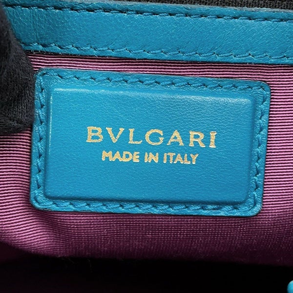 ブルガリ ハンドバッグ セルペンティ スカリエ パイソン BVLGARI 2way