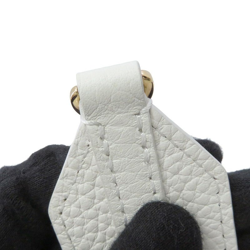 ルイヴィトン ハンドバッグ トリヨンレザー/パイソン カプシーヌMINI N98477 LOUIS VUITTON 2way 白