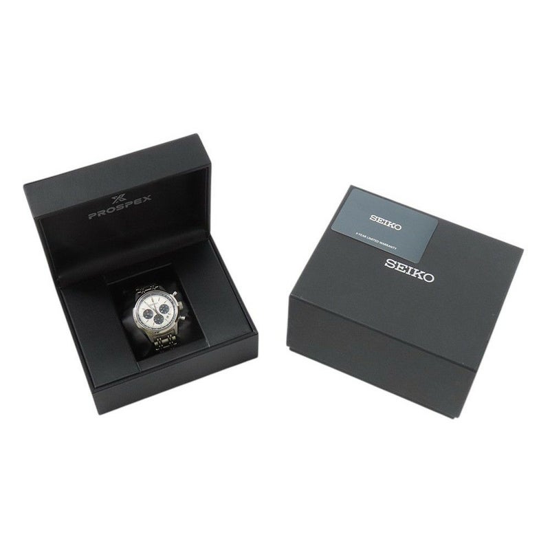 セイコー プロスペックス スピードタイマー メカニカルクロノグラフ SBEC021 SEIKO 腕時計 シルバー文字盤