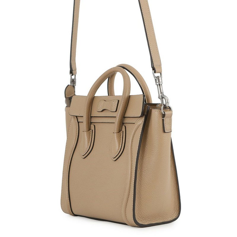 セリーヌ ハンドバッグ ラゲージ ナノ ショッパー レザー 189243 CELINE 2wayショルダーバッグ