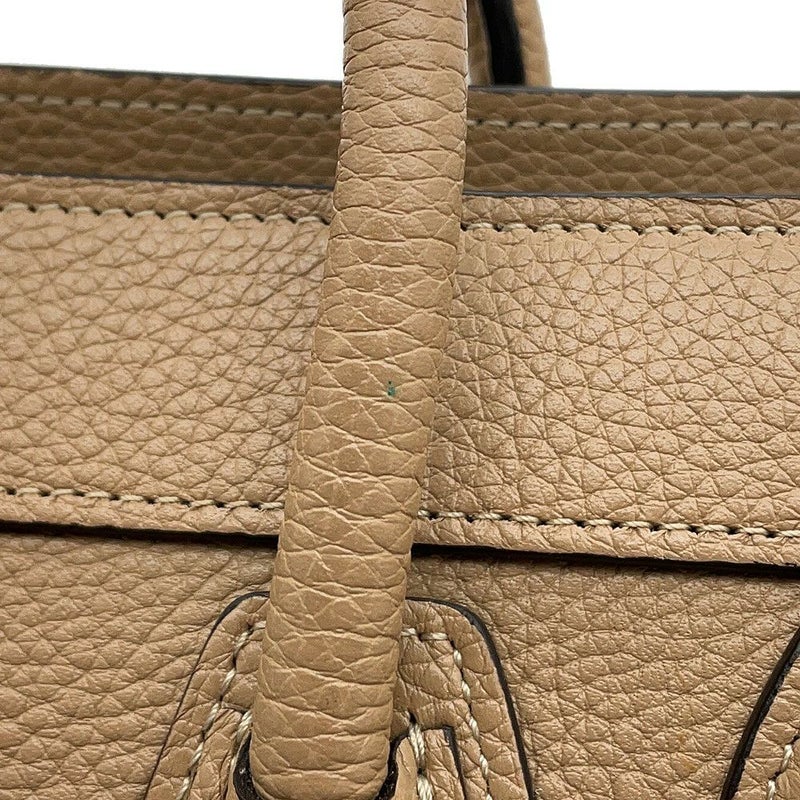 セリーヌ ハンドバッグ ラゲージ ナノ ショッパー レザー 189243 CELINE 2wayショルダーバッグ