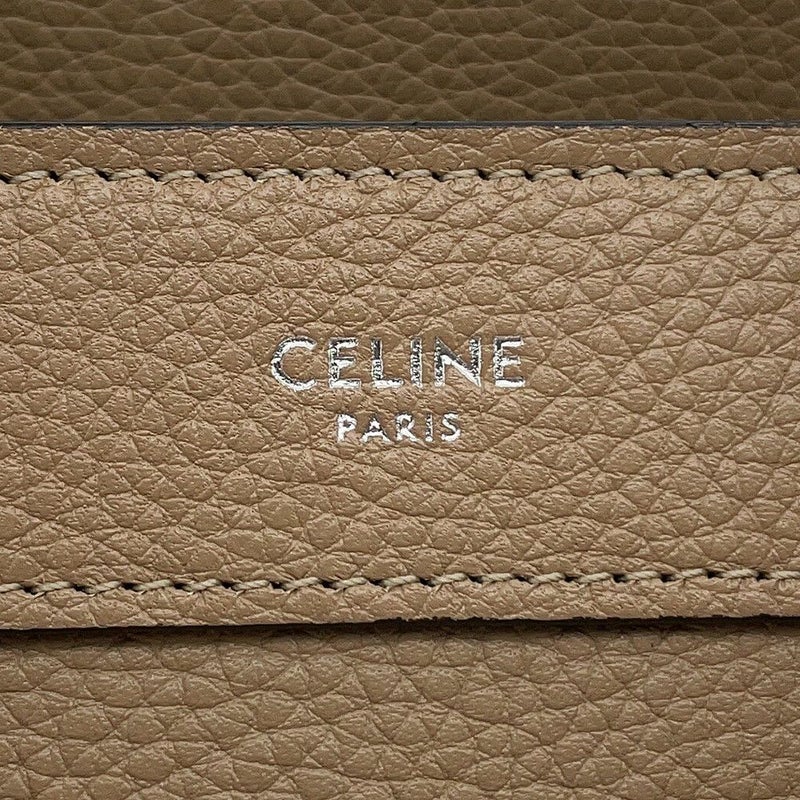 セリーヌ ハンドバッグ ラゲージ ナノ ショッパー レザー 189243 CELINE 2wayショルダーバッグ