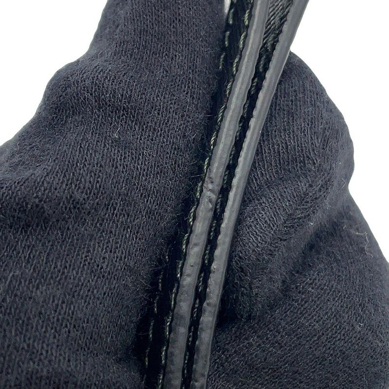 プラダ クラッチバッグ ロゴ サフィアーノ レザー 2NH05V PRADA ポーチ 黒