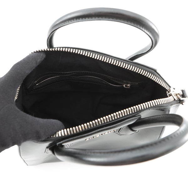 ジバンシー ハンドバッグ アンティゴナ レザー GIVENCHY 2way 黒