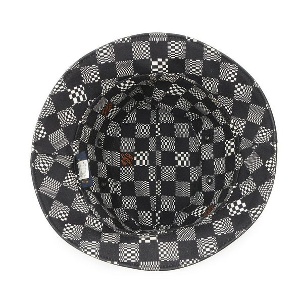 ルイヴィトン ハット ボネ・ディストーテッド ダミエ リバーシブル バケットハット コットン MP2946 LOUIS VUITTON 黒