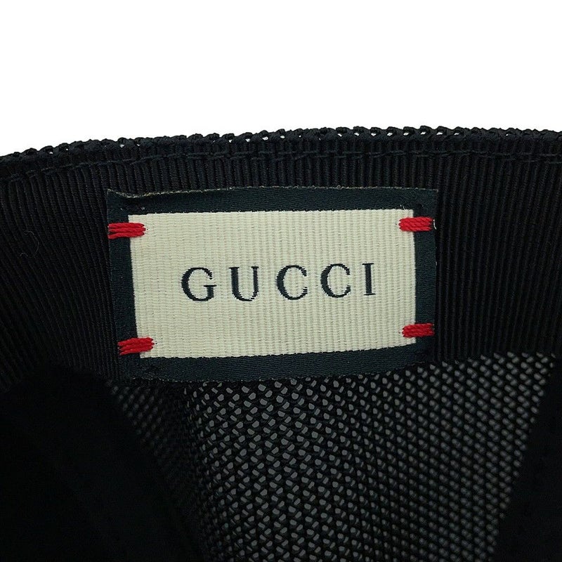 グッチ キャップ GGサイケデリック ベースボールキャップ サイズL 601253 GUCCI 帽子 黒