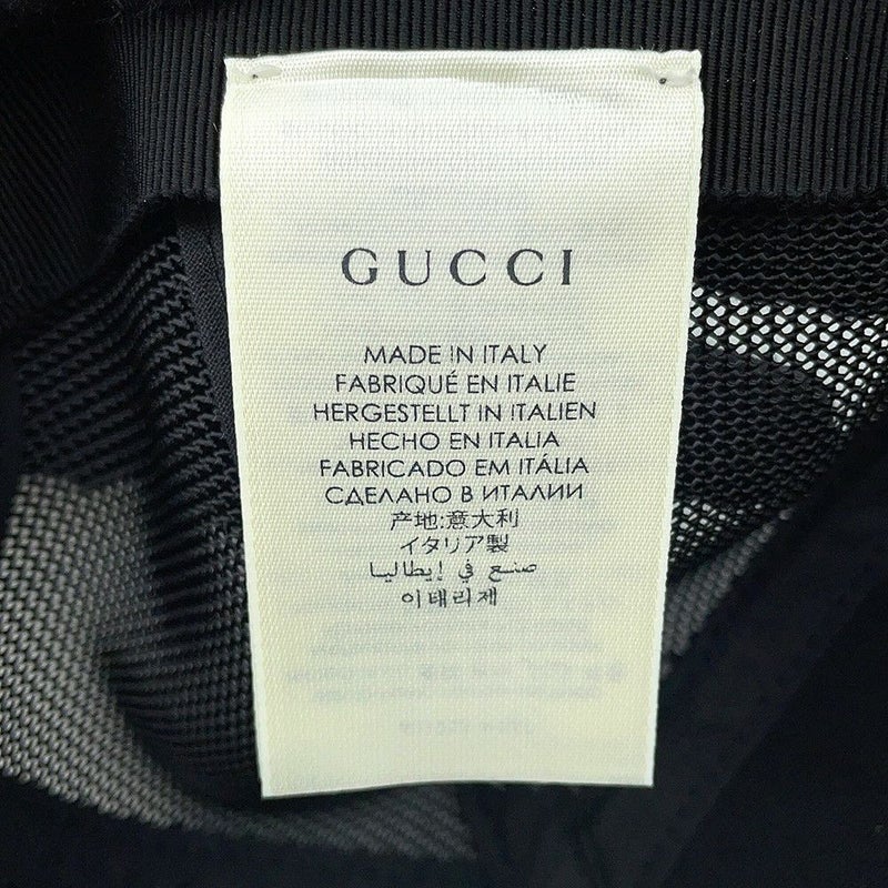 グッチ キャップ GGサイケデリック ベースボールキャップ サイズL 601253 GUCCI 帽子 黒