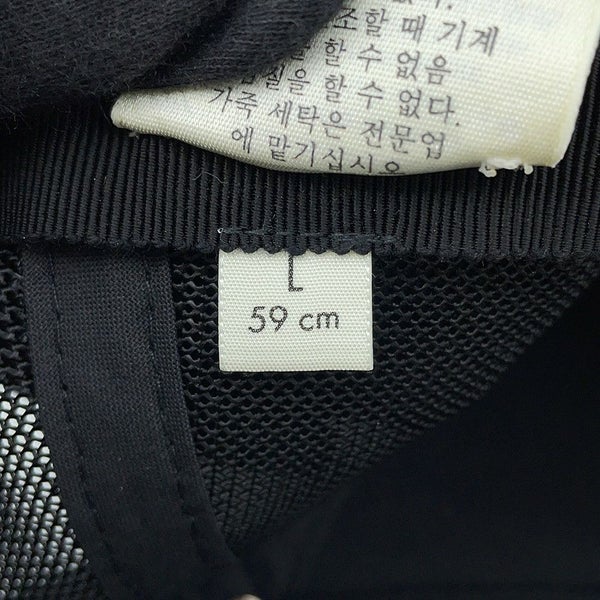 グッチ キャップ GGサイケデリック ベースボールキャップ サイズL 601253 GUCCI 帽子 黒