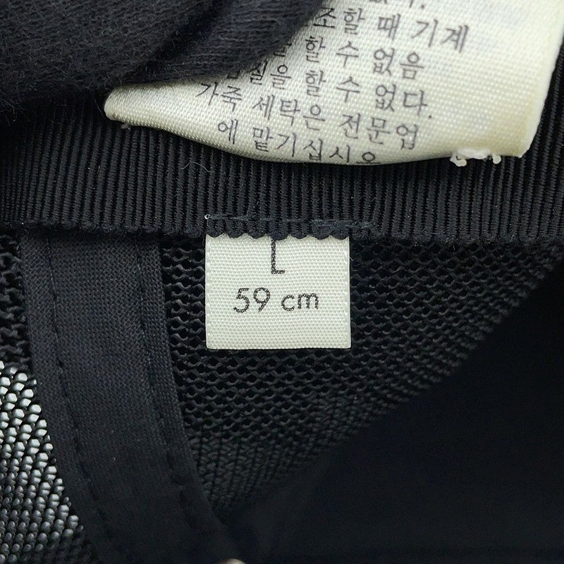 グッチ キャップ GGサイケデリック ベースボールキャップ サイズL 601253 GUCCI 帽子 黒