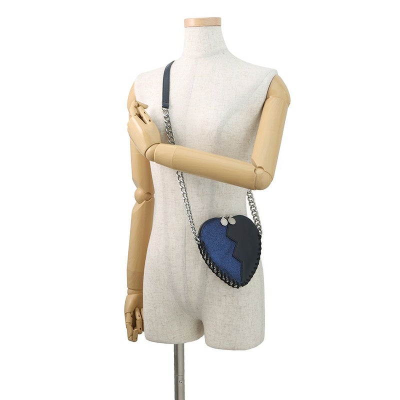 ステラマッカートニー チェーンショルダーバッグ キッズ レザー グリッター Stella McCartney