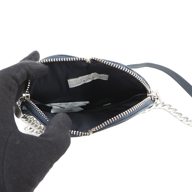 ステラマッカートニー チェーンショルダーバッグ キッズ レザー グリッター Stella McCartney
