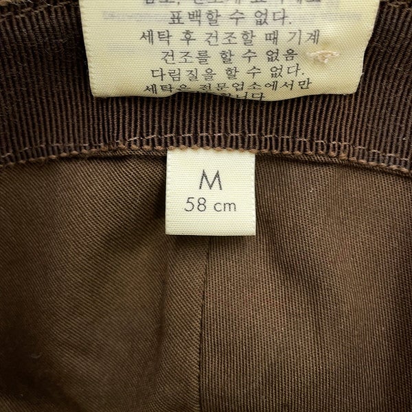 グッチ バケットハット チェック フェドラハット ウール サイズM 627041 GUCCI 帽子