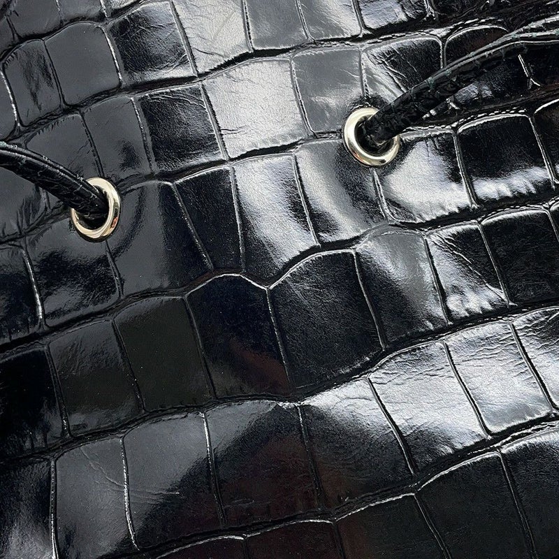 バレンシアガ ショルダーバッグ エブリデイ ドローストリング バケットバッグXS 638342 BALENCIAGA 2way 黒