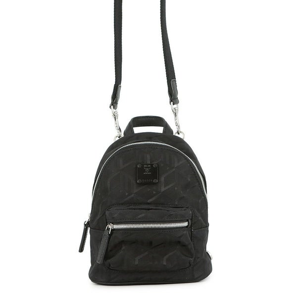 エムシーエム ショルダーバッグ ミニ スターク ベベブー ナイロン MMKDSVE04BK001 MCM 黒