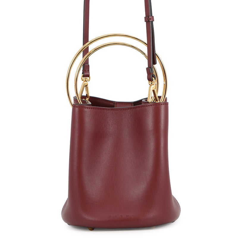 マルニ ハンドバッグ バニエ レザー SCMPU09T24 MARNI 2way