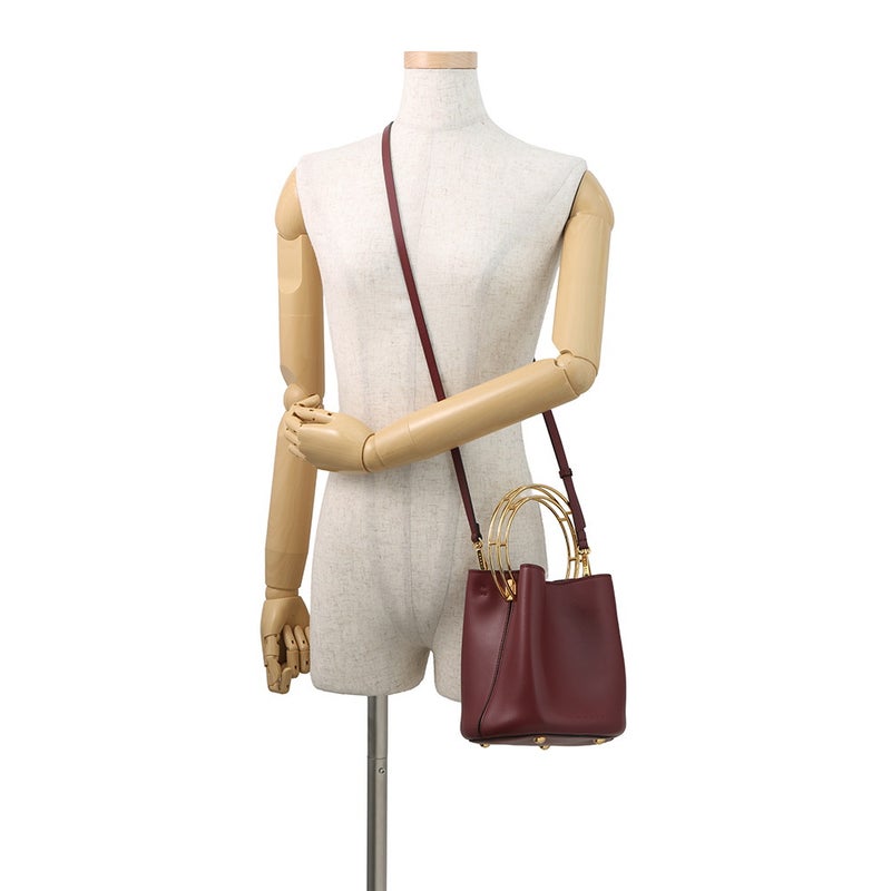 マルニ ハンドバッグ バニエ レザー SCMPU09T24 MARNI 2way