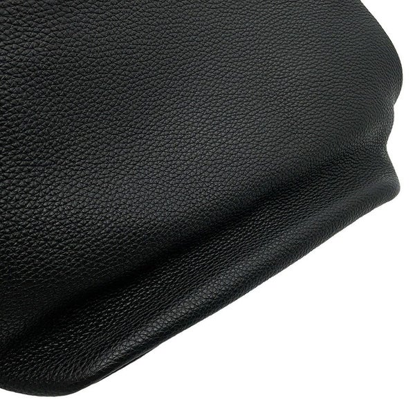 プラダ ショルダーバッグ ロゴ カーフレザー 1BE066 PRADA 黒